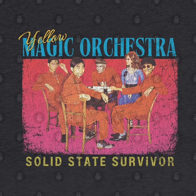 Yellow Magic Orchestra Vintage 1978 // Solid State Survivor Original Fan Design Artwork by A Design for Life